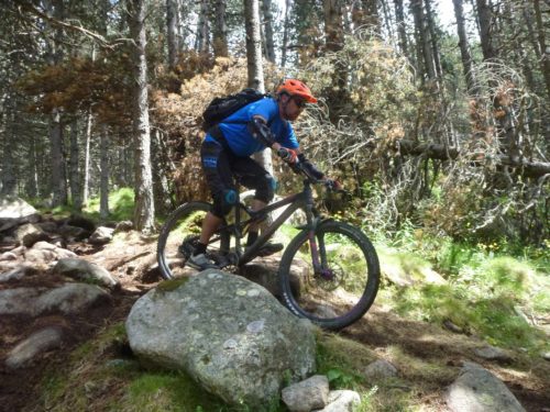 Martin from Singletrack Safari on Jordis Way