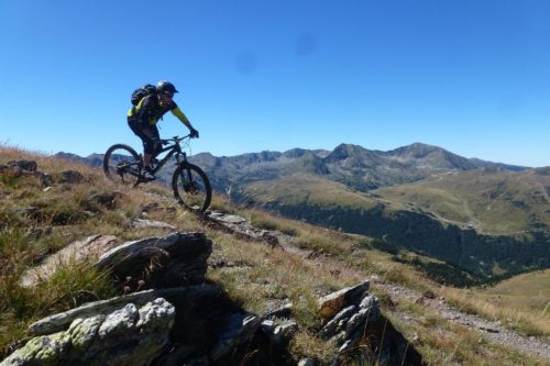 High in the mountains Enduro Mountain Biking Andorra Natural Singletrack