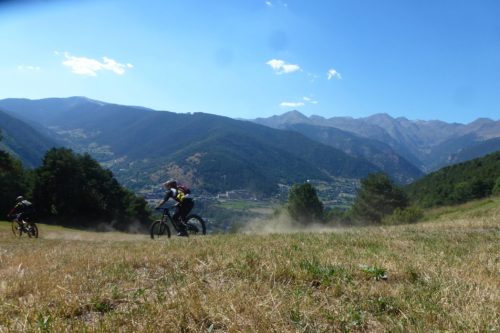 Locals Only Lower section Enduro Mountain Biking Andorra Natural Singletrack