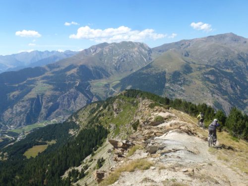 Epic Ridgeline Trail Enduro Mountain Biking Andorra Natural Singletrack