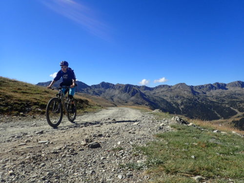 When we climb it is gentle! enduro mountain biking andorra