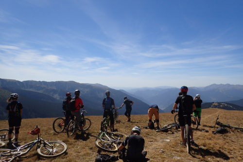1300m vertically to the bottom enduro mountain biking andorra