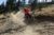 Trail bikes on Cubil track