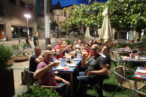 Al fresco dining in the city Andorra La Vella Mexican La Adelita