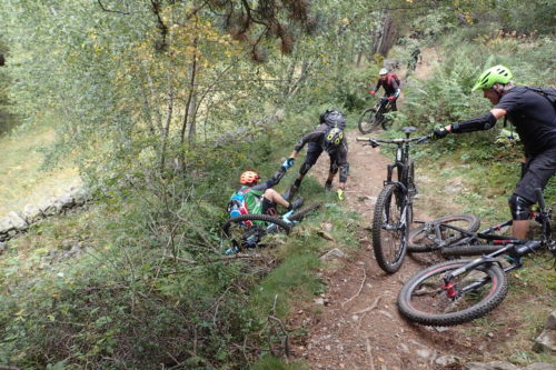 Bringig chaos to the trails again... enduro mountain biking andorra